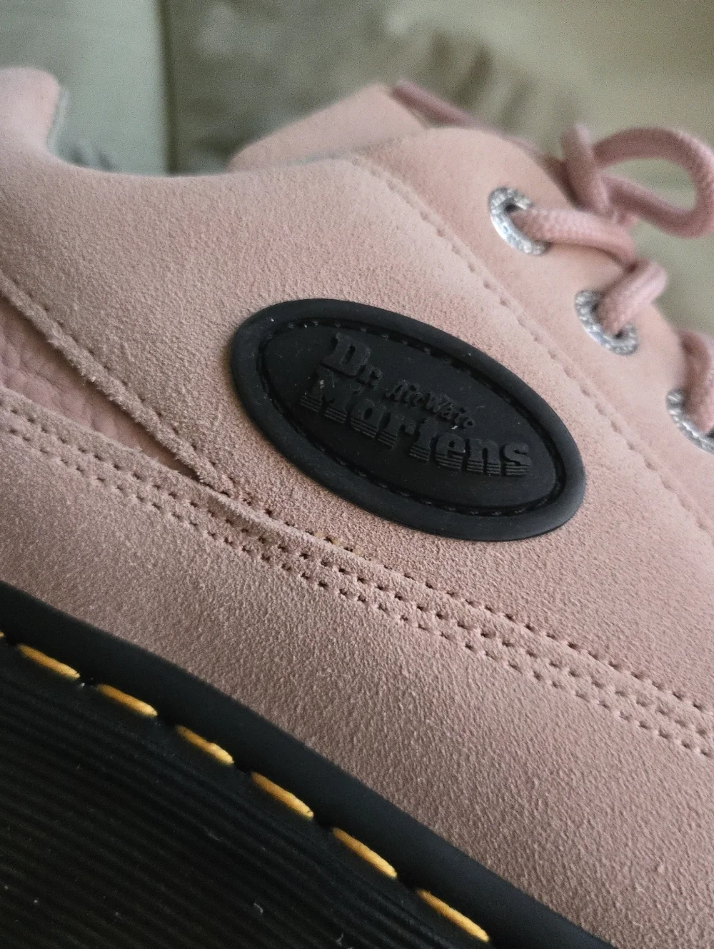 Dr. Martens Airwair Women Size 8 Platform Buzz 51 Powder Pink Suede 042026 - Picture 4 of 9